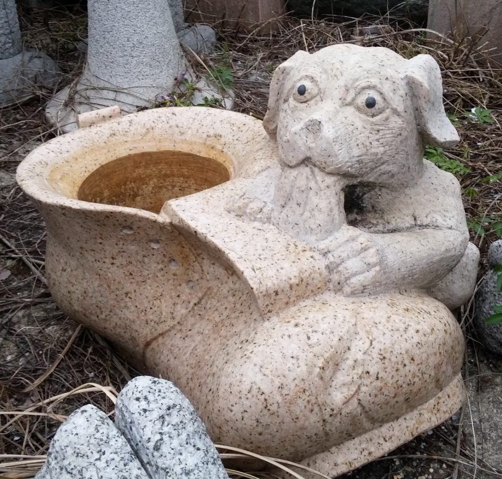 鞋子花器